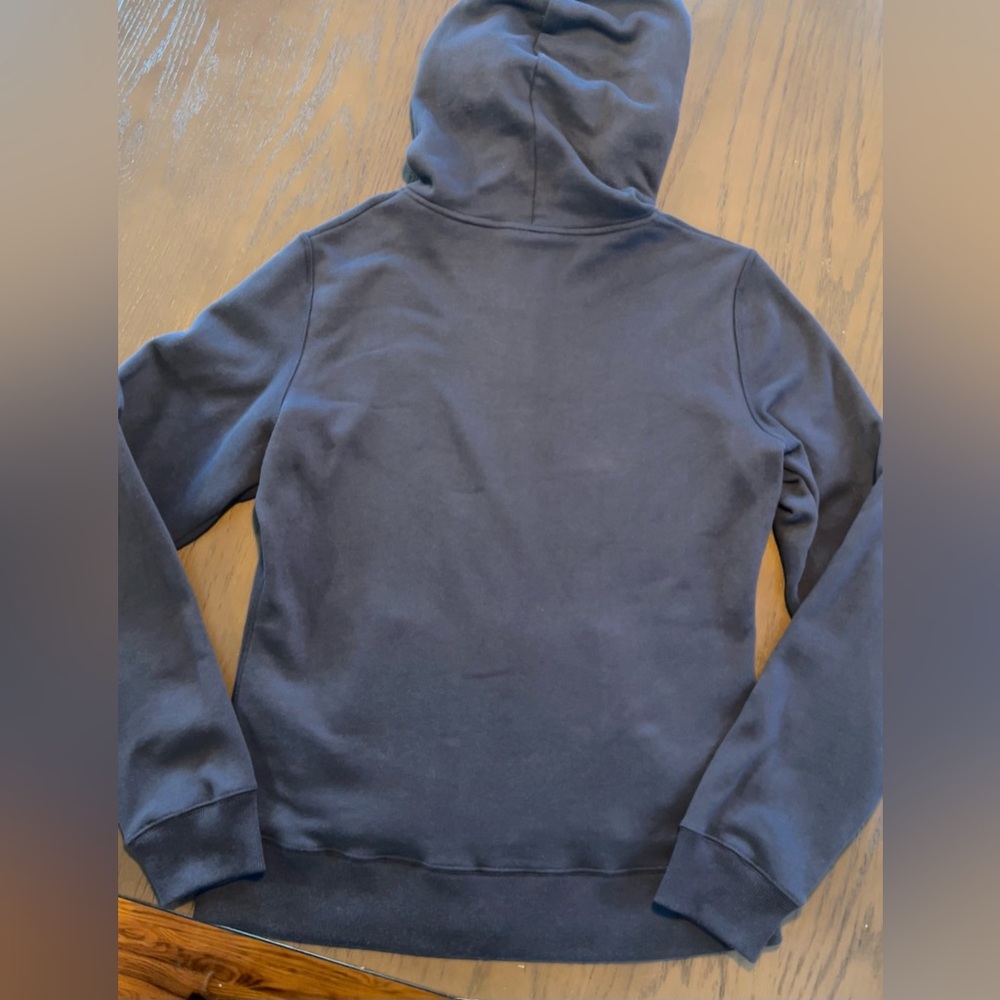 Hollister Navy Blue Zip Up Hoodie - Picture 3 of 8